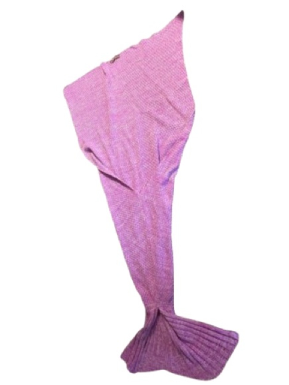 Red London Mermaid Tail Blanket - Pink